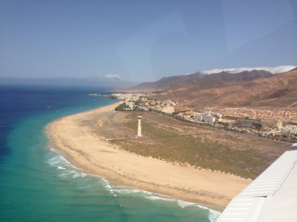 Beach and Lighthouse Jandía