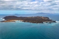 Isla de Lobos - with Lanzarote in the background
