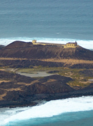 Lighthouse on Isla de Lobos